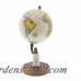 Bloomsbury Market Wood and Marble Globe BLMS8971